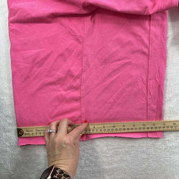 Free People FP Movement XL Hot Shot Sport Pants Hot Neon Pink Slouchy Oversized - Picture 16 of 16